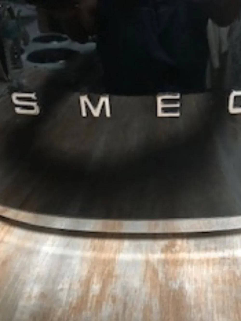SMEG 2 Slice Toaster Enamel Black Retro Style With Box